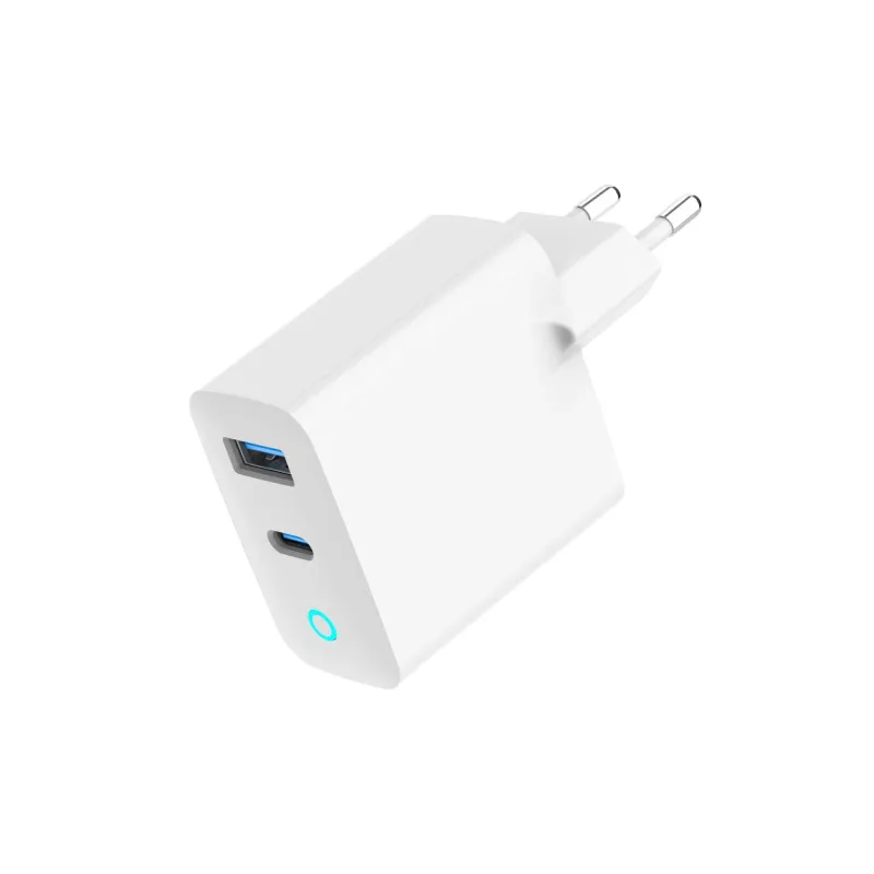 Charger usb 65w 2port-ta-uc-pdqc65l-w-01 gembird