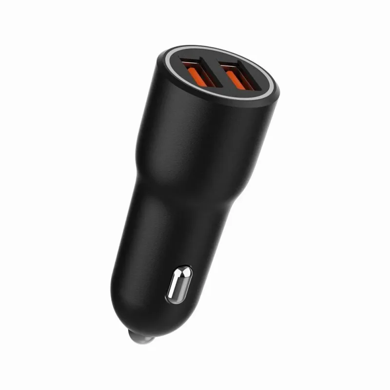 Mobile charger car usb 2port-ta-uc-a2qc36-car-01 gembird