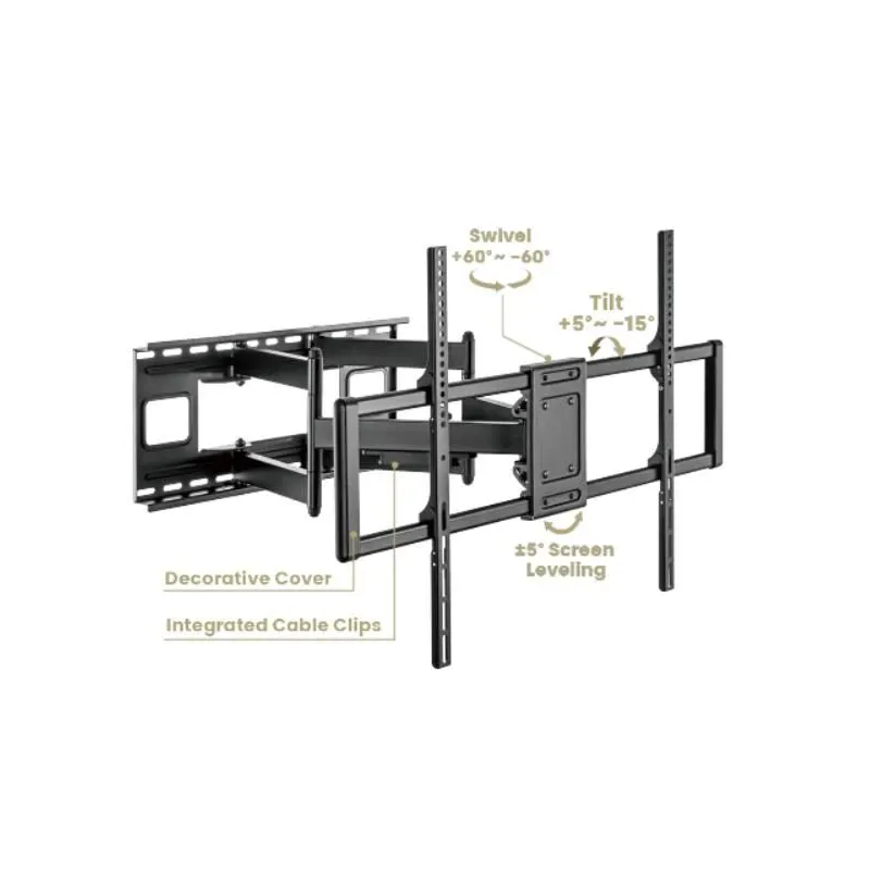 Tv set acc wall mount 60-120-wm-120st-01 gembird
