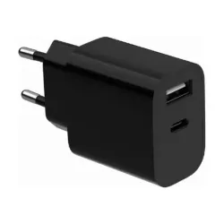 Charger usb universal black-2p ta-uc-2ac12-01-bk gembird