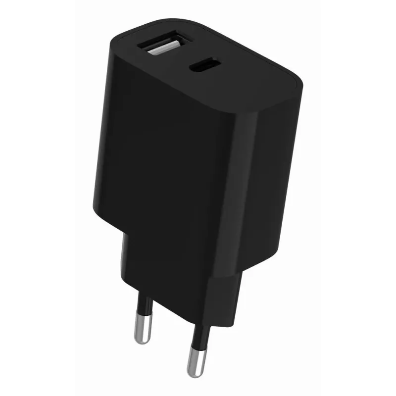 Charger usb universal black-2p ta-uc-2ac12-01-bk gembird