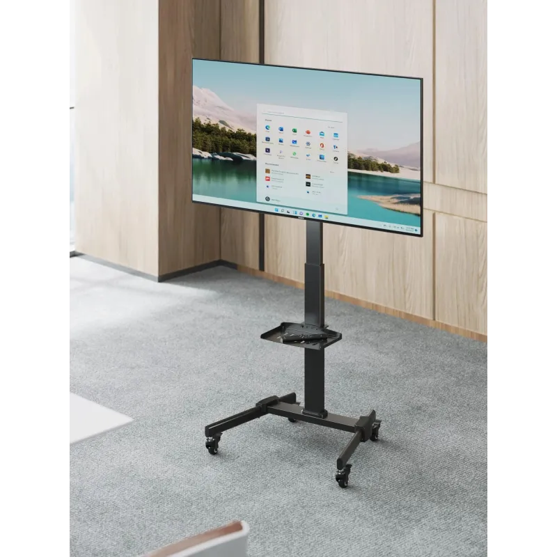 Tv set acc floor stand 32-55-tvs-55t-01 gembird