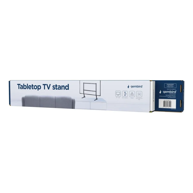 Tv set acc tabletop stand-45-90 tvs-d90f-01 gembird
