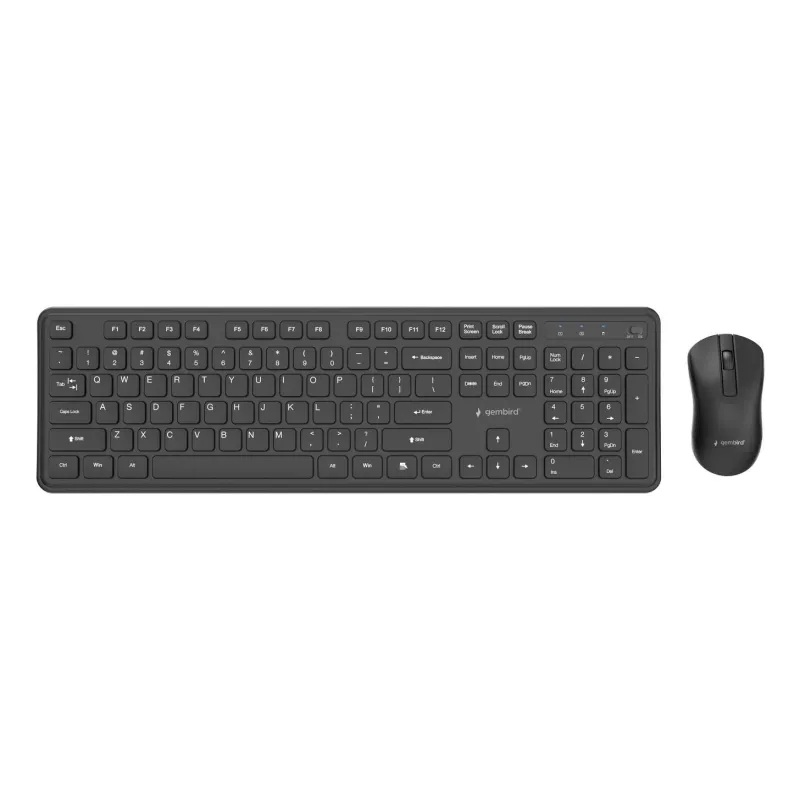 Keyboard +mouse wrl eng-bk kbs-wps-01 gembird