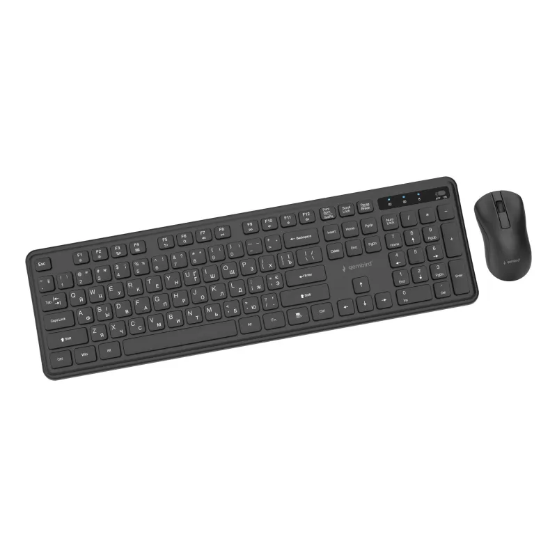 Keyboard +mouse wrl cyrillic-bk kbs-wps-01-cyrl gembird