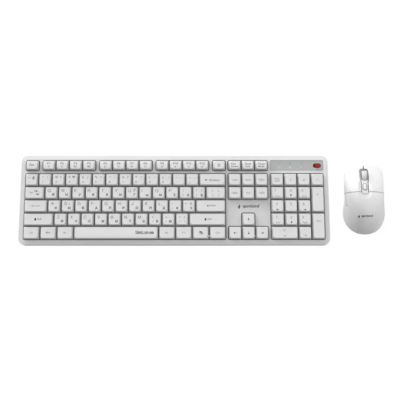 Keyboard +mouse wrl cyrillic-wht kbs-wms-01-w-cyrl gembird