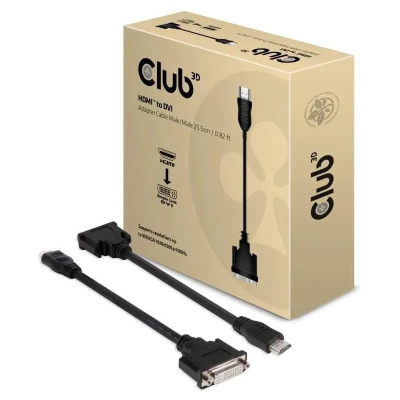 I-o adapter hdmi to dvi-d-cac-hmd dfd club3d