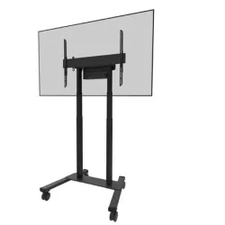 Tv set acc floor stand 37-100-fl55-875bl1 neomounts