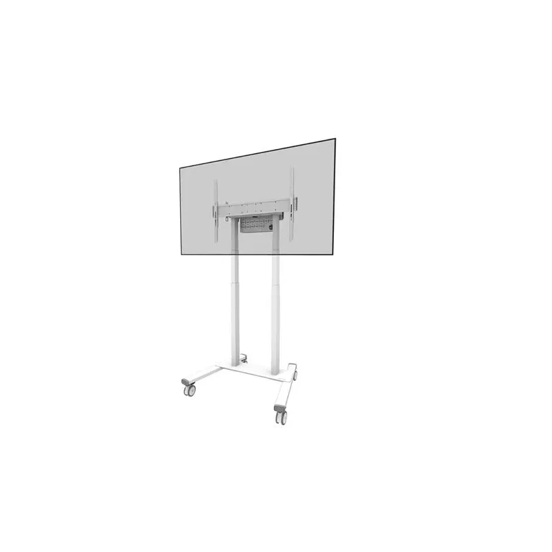 Tv set acc floor stand 37-100-fl55-875wh1 neomounts