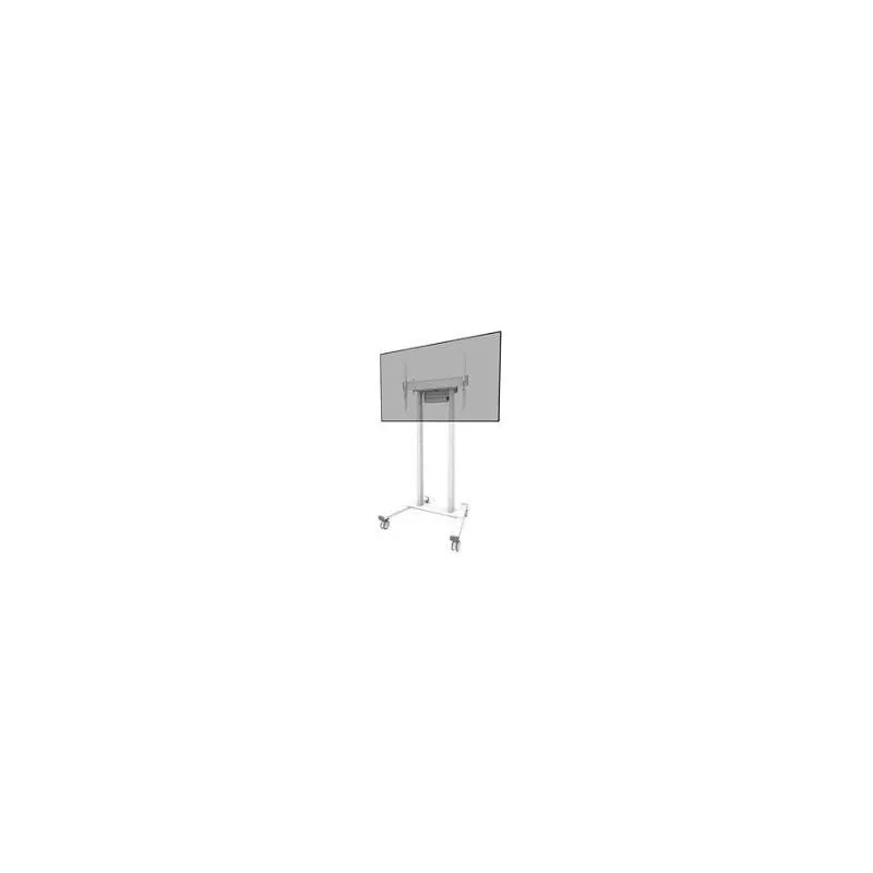 Neomounts Floor stand - FL55-875WH1 TV trolley - Adjustable Height - 55-100  - Maximum weight ,capacity, 110 kg - White