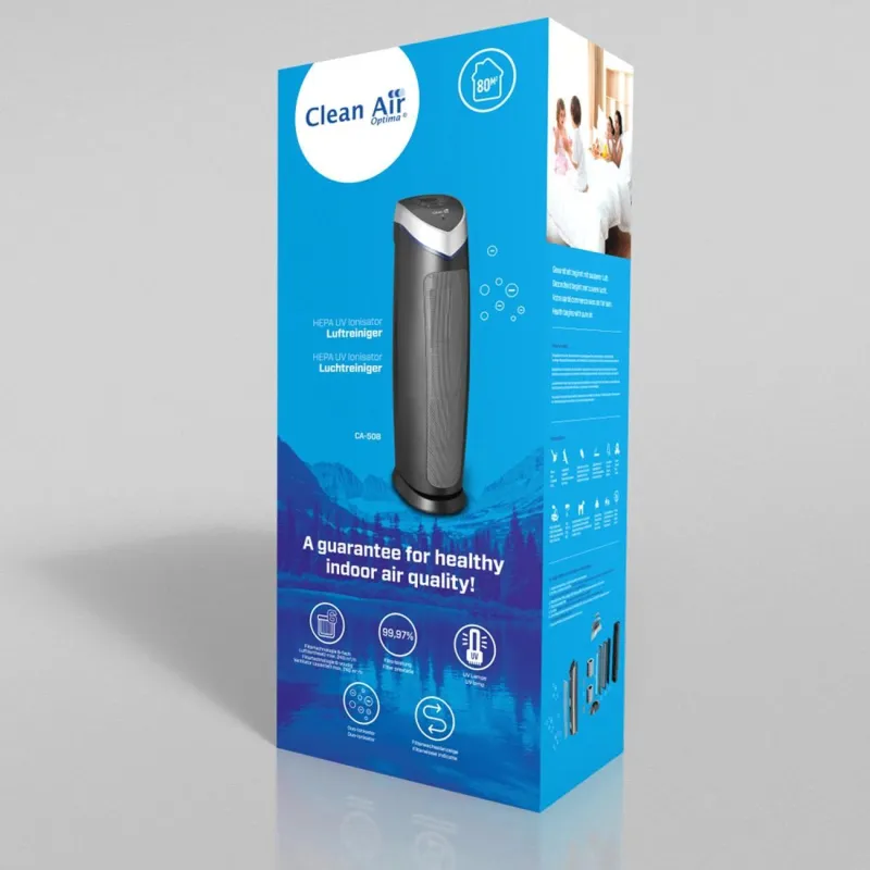 Air purifier hepa uv-ca-508 clean air optima
