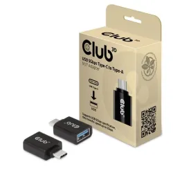 I-o adapter usb-c to usb3.1-m-f caa-1521 club3d