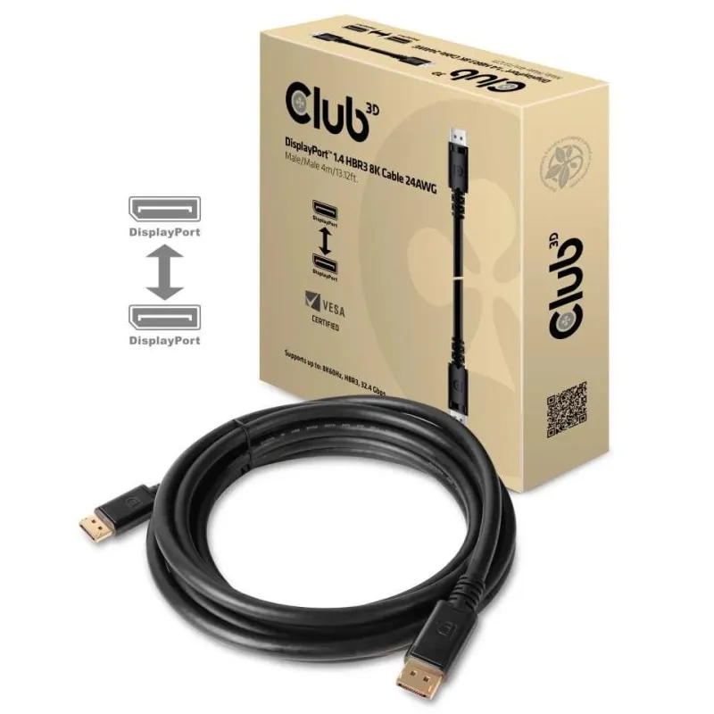 Cable dp 4m-m-m cac-1069b club3d