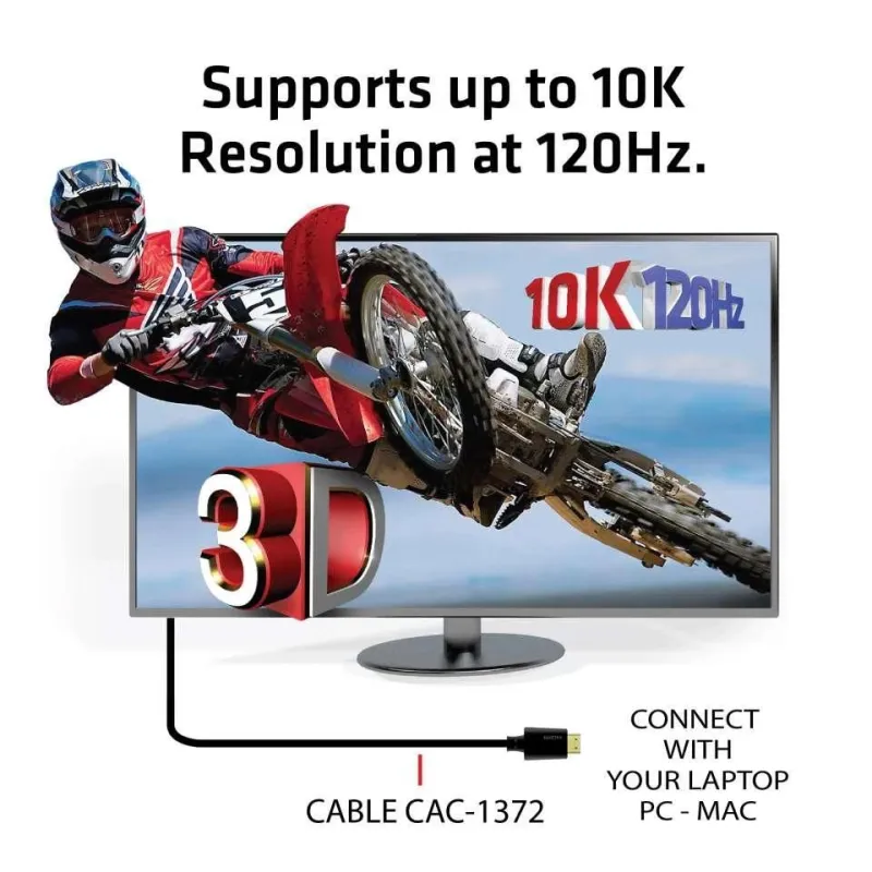 Cable hdmi to hdmi 2m-m-m cac-1372 club3d