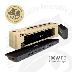 Nb acc docking station-usb-c 100w csv-1564w100 club3d