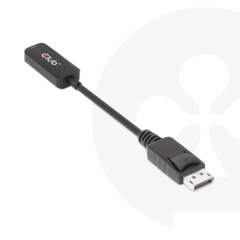 I-o adapter dp to hdmi-active m-f cac-1088 club3d