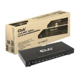 I-o video splitter hdmi 8port-3d 4k 60hz csv-1383 club3d