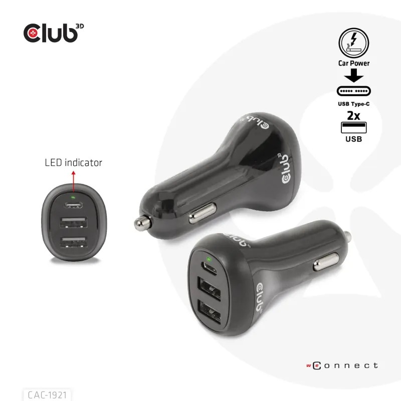 Nb charger car-36w cac-1921 club3d
