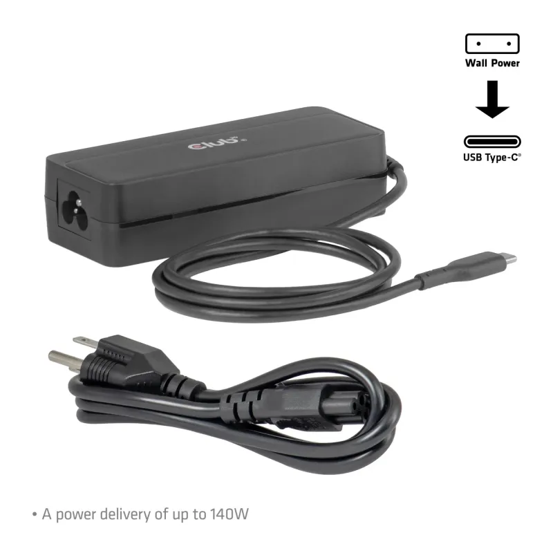 Nb charger usb-c 140w-cac-1932 club3d