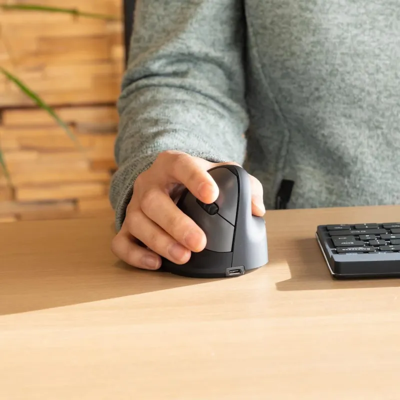 Mouse usb optical break-black rgohbrswlbl r-go tools