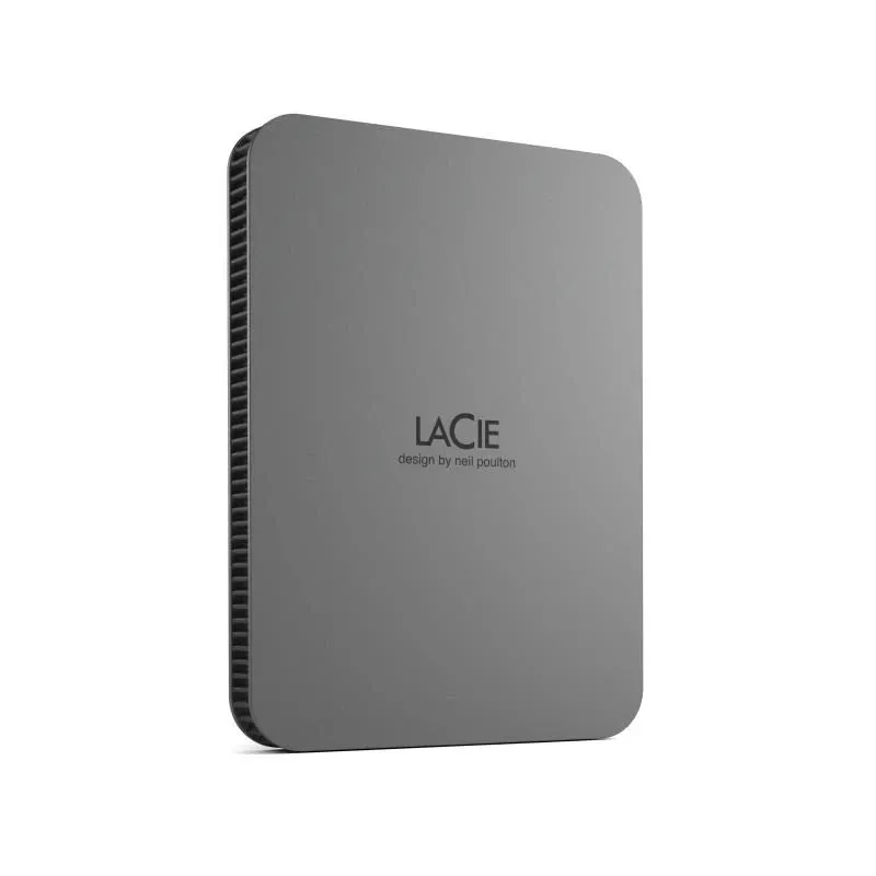 External HDD-LACIE-Mobile Drive Secure-STLR2000400-2TB-USB-C-USB 3.2-Colour Space Gray-STLR2000400