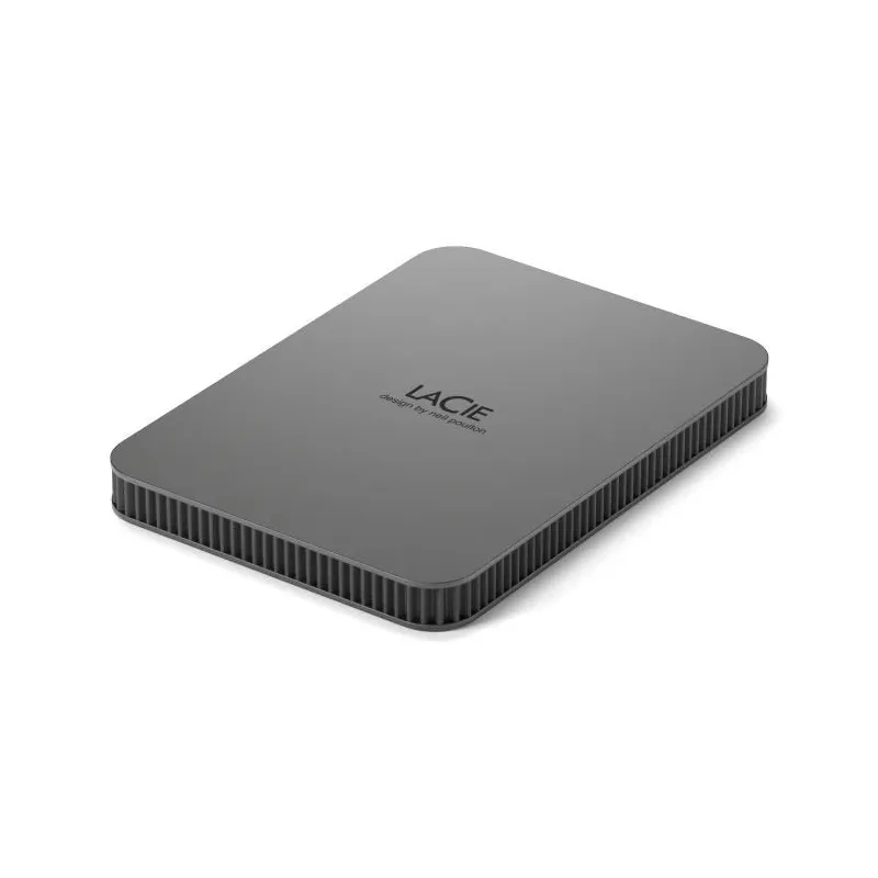 External HDD-LACIE-Mobile Drive Secure-STLR2000400-2TB-USB-C-USB 3.2-Colour Space Gray-STLR2000400