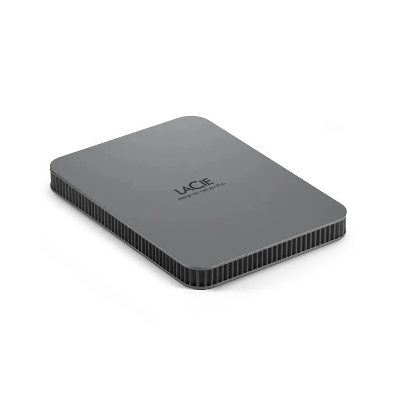 External HDD-LACIE-Mobile Drive Secure-STLR2000400-2TB-USB-C-USB 3.2-Colour Space Gray-STLR2000400
