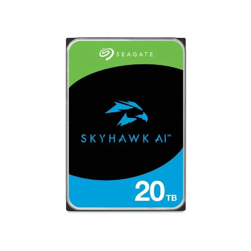 HDD-SEAGATE-SkyHawk AI- 20 TB-Serial ATA III-Buffer 512 MB-7200 RPM-3.5 -ST20000VE003