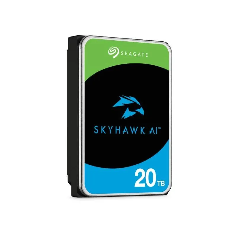 HDD-SEAGATE-SkyHawk AI- 20 TB-Serial ATA III-Buffer 512 MB-7200 RPM-3.5 -ST20000VE003