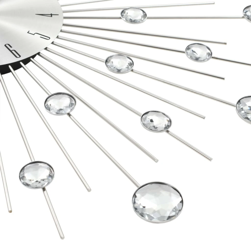 vidaXL sienas pulkstenis, kvarca mehānisms, moderns dizains, 50 cm