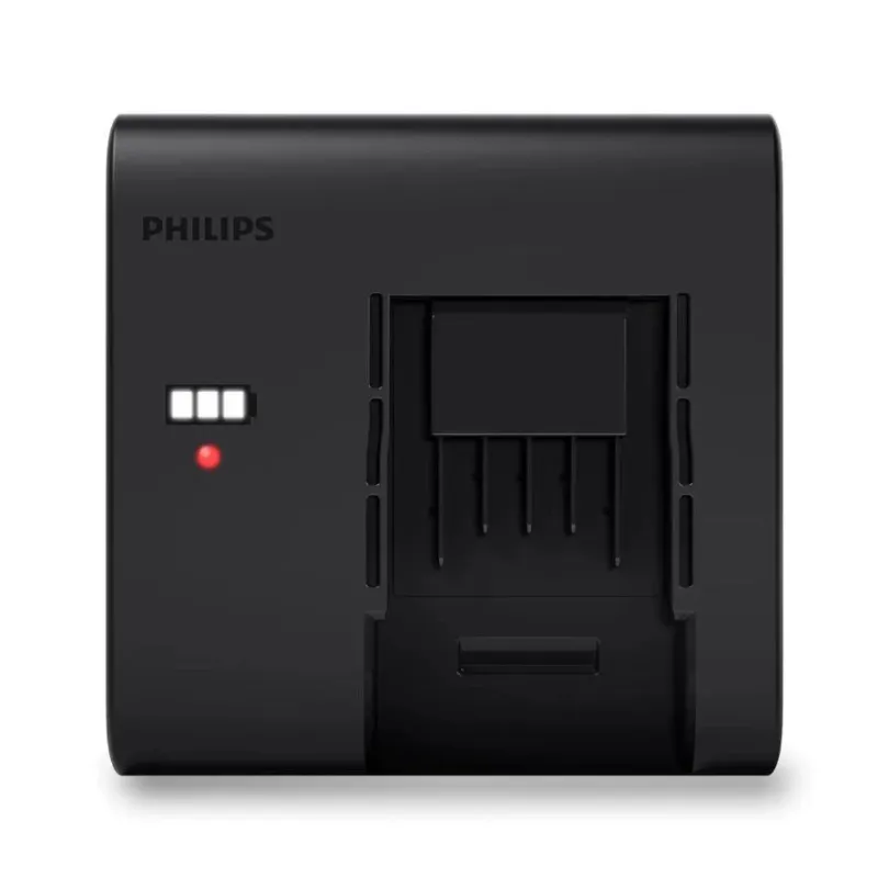 Vacuum Cleaner Accessory-PHILIPS-Battery and charger-Model XV1797-01-Black-For XC6552, XC6553, XC6557, XC7053, XC7055, XC7057,