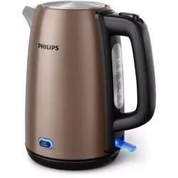 Philips - Kettle - HD9355-92 Viva Collection - Electric - 1740-2060 W - 1.7 L - Stainless steel - 360° rotational base - Copper