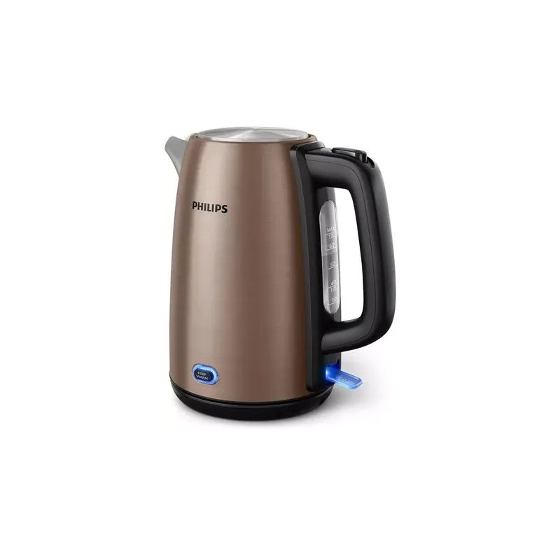 Philips - Kettle - HD9355-92 Viva Collection - Electric - 1740-2060 W - 1.7 L - Stainless steel - 360° rotational base - Copper