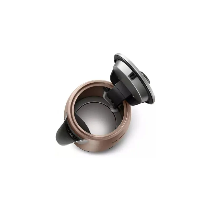 Philips - Kettle - HD9355-92 Viva Collection - Electric - 1740-2060 W - 1.7 L - Stainless steel - 360° rotational base - Copper