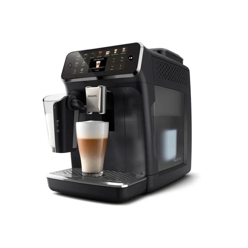 Philips - Coffee machine - EP4441-50 - Pump pressure 15 bar - Built-in milk frother - Fully Automatic - 1500 W - Black