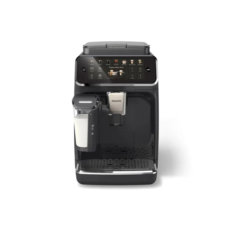Philips - Coffee machine - EP4441-50 - Pump pressure 15 bar - Built-in milk frother - Fully Automatic - 1500 W - Black