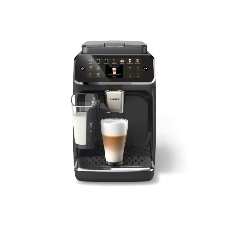 Philips - Coffee machine - EP4441-50 - Pump pressure 15 bar - Built-in milk frother - Fully Automatic - 1500 W - Black