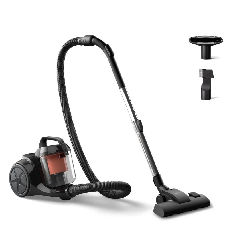 Vacuum Cleaner-PHILIPS-Input power 800 W-Dust capacity 1.3 L-Cylinder vacuum-Cleaning type Dry-Dust container Bagless-Colour