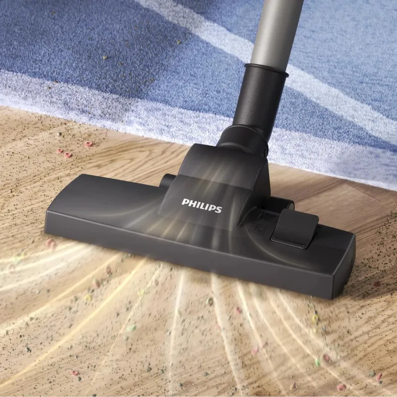 Vacuum Cleaner-PHILIPS-Input power 800 W-Dust capacity 3 L-Cylinder vacuum-Cleaning type Dry-Dust container Dust bag-Colour