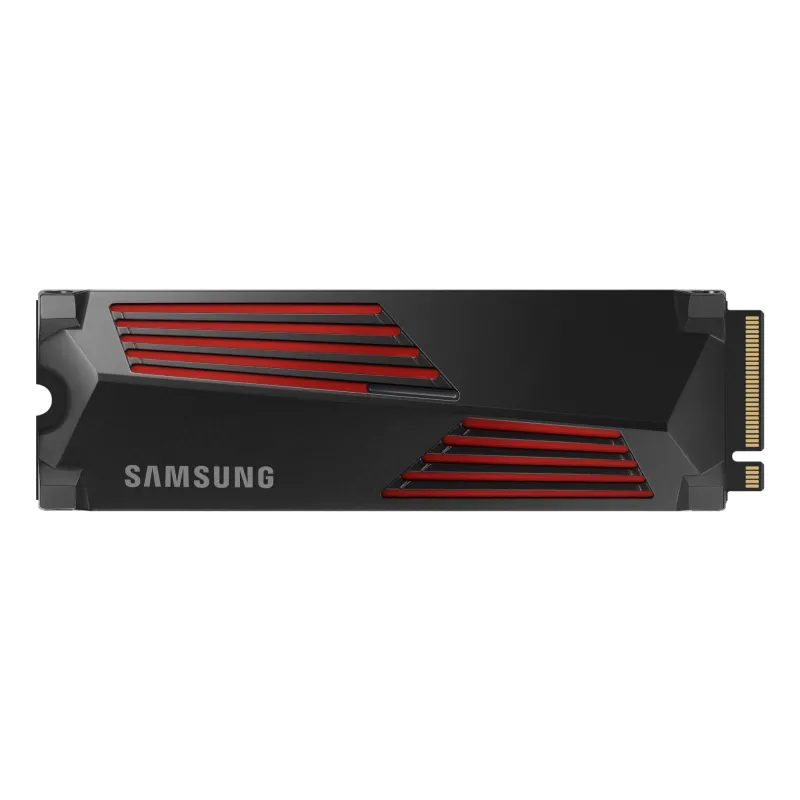 SSD-SAMSUNG-990 PRO with Heatsink-2TB-M.2-PCIE-NVMe-MLC-Write speed 6900 MBytes-sec-Read speed 7450 MBytes-sec-2.3mm-TBW 1200