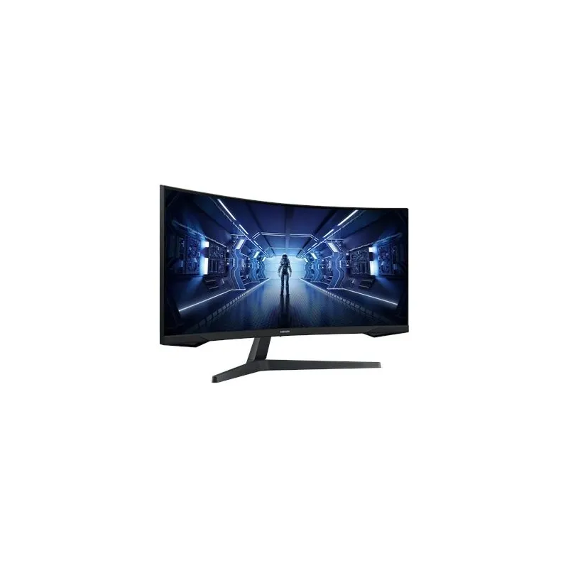 LCD Monitor-SAMSUNG-Odyssey G5-34-Gaming-Curved-21 : 9-Panel VA-3440x1440-21:9-1 ms-Tilt-Colour Black-LC34G55TWWPXEN