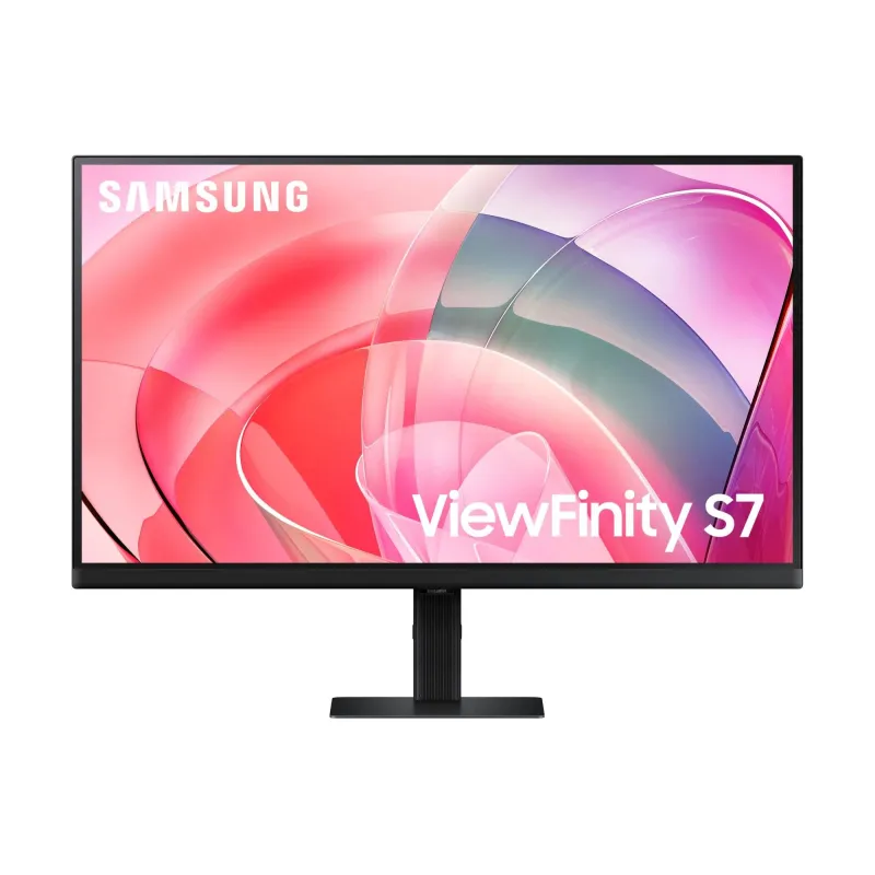 LCD Monitor-SAMSUNG-27-4K-Panel IPS-3840x2160-16:9-60Hz-5 ms-Tilt-Colour Black-LS27D700EAUXEN
