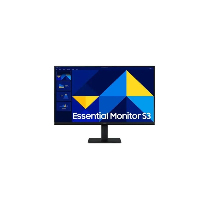LCD Monitor-SAMSUNG-Essential Monitor S3-27-Panel IPS-1920x1080-16:9-100Hz-5 ms-LS27D300GAUXEN