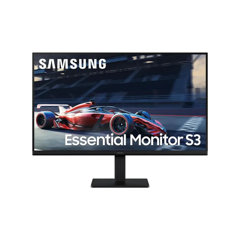LCD Monitor-SAMSUNG-Essential Monitor S3-27-Panel IPS-1920x1080-16:9-100Hz-5 ms-LS27D300GAUXEN