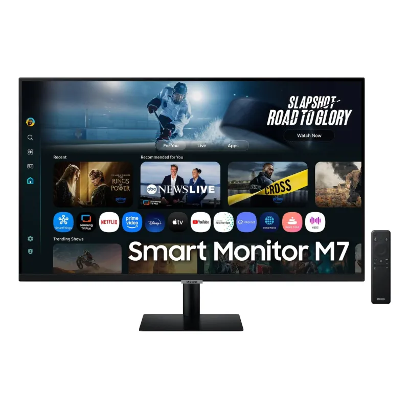 LCD Monitor-SAMSUNG-32 -3840 x 2160 pixels-4K Ultra HD-Native aspect ratio 16:9-LCD-Flat-LS32FM700UUXDU
