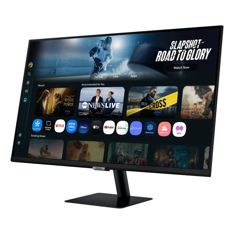 LCD Monitor-SAMSUNG-32 -3840 x 2160 pixels-4K Ultra HD-Native aspect ratio 16:9-LCD-Flat-LS32FM700UUXDU