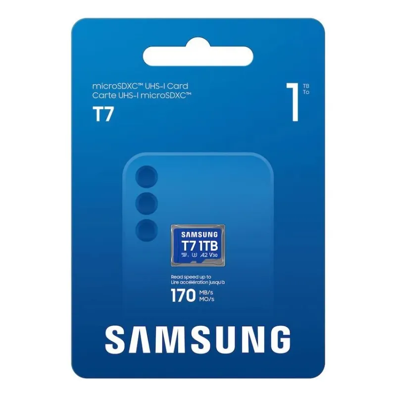 Memory micro sdxc t7 1tb-v30 mb-mb1t0t-ww samsung