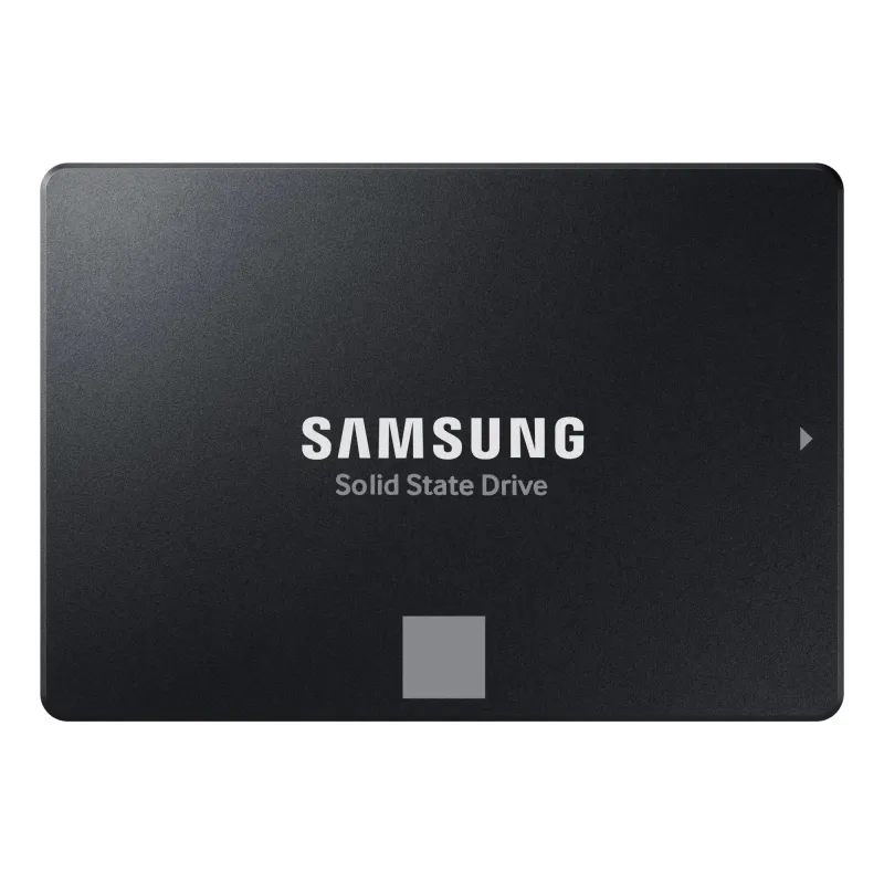 SSD-SAMSUNG-870 EVO-8000 GB-Serial ATA III-Write speed 530 MB-s-Read speed 560 MB-s-2.5-1200xTBW rating-MTBF 1500000