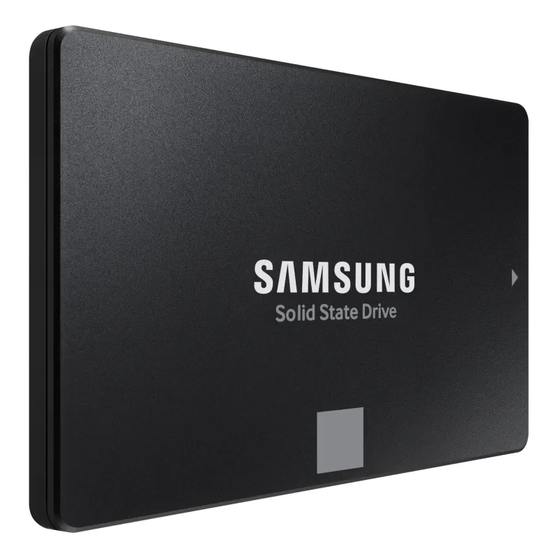 SSD-SAMSUNG-870 EVO-8000 GB-Serial ATA III-Write speed 530 MB-s-Read speed 560 MB-s-2.5-1200xTBW rating-MTBF 1500000