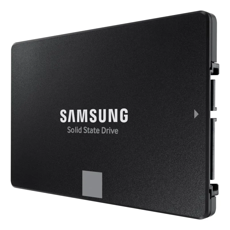 SSD-SAMSUNG-870 EVO-8000 GB-Serial ATA III-Write speed 530 MB-s-Read speed 560 MB-s-2.5-1200xTBW rating-MTBF 1500000